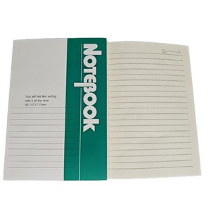 Escuela suministros de oficina fábrica impresión personalizada barata poner pegamento plano encuadernación A5 B5 cuaderno diario Bloc cuaderno de notas - Product Image 3