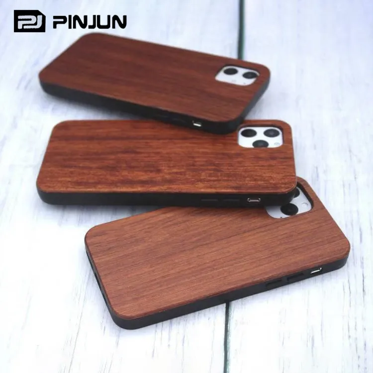 Per iphone 12 13 14 pro max custodie Bulk real pear wood palissandro cover posteriore per telefono in legno per iphone 11 pro max x/xs xr se
