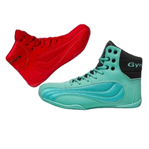 Factory Supply Professional Custom LOGO Light Weight Anti Slip Middle Top Boxing <strong>Wrestling</strong> <strong>Shoes</strong> For Children - Product Image 1