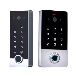 Tuya Wifi Video citofono di controllo di accesso con impronte digitali Multi-funzione di controllo di accesso Audio bidirezionale tastiera - Product Image 1