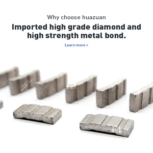 Segmento de diamante en forma Turbo Huazuan para broca de núcleo Piezas de herramientas eléctricas de perforación rápida Soporte personalizado OEM - Product Image 4