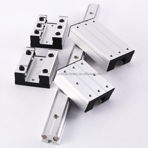 Guía lineal de rodillo de doble eje LGD6 de 250mm de longitud, sistemas de guía de movimiento, cinta transportadora CNC - Product Image 2