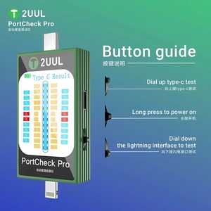 2UUL PW31, комплексный тестер для мобильных телефонов, 5 В ~ 2 А, для освещения типа С, для телефона, автоматическое сканирование, инструменты для ремонта - Product Image 4