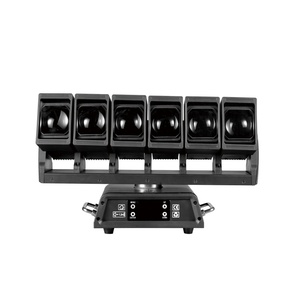 6*<span class=keywords><strong>60W</strong></span> sonsuz odaklama <span class=keywords><strong>LED</strong></span> sahne ışıkları, renkli dönen sallayarak ışın ışıkları, konser KTV bar atmosfer ışıkları