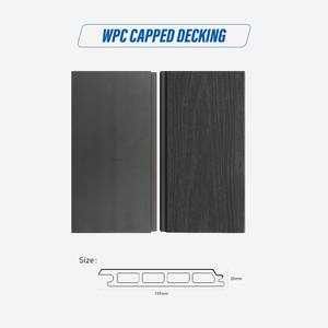Nuova collezione di alta qualità per tutte le stagioni sistema di rivestimento della parete per casa e edificio commerciale al di fuori del pannello di parete WPC pannello cavo - Product Image 2