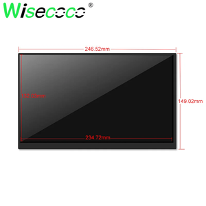 Wisecoco 10.6 pollici 1920*1080 FHD LTL106HL01-001 IPS Display LCD 51 pin LVDS scheda Controller per Raspberry Pi Pad Tablet - Product Image 3