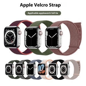 Yeni saat kayışı çift bölüm naylon döngü bileklik Apple Ultra için uygun/s10/9/8/7/SE rahat kayış ile Smartwatch - Product Image 5