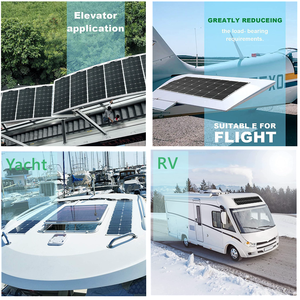 50W 200W 400W 800W Flexible mono kristalline PET-Module Solar <span class=keywords><strong>Kit</strong></span> Solar panel
