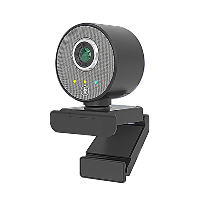 Cámara web de seguimiento automático por internet 4K AI, webcam de pc con micrófono, usb, para Comercio en vivo, portátil, plug and play 2k 1080p