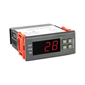 Termostato de descongelación automática para refrigerador, controlador de temperatura Digital, sonda de Sensor NTC de plástico, OEM personalizable - Product Image 2