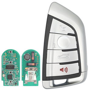 MS4ボタン868MHZ FCC NBGIDGNG1 for 2014-2019 BMWFシリーズRCスマートリモコンキー車両キーレスエントリーフォブブランクカーキー - Product Image 2
