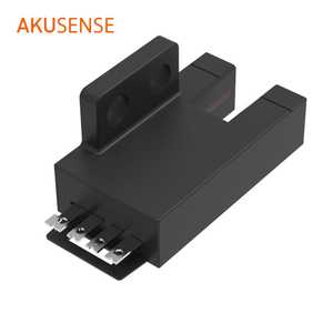 Fabricantes de sensores proxy tipo F Sensor de detección de objetos de 3KHz Sensor óptico ranurado de 5mm de ancho Salida NO/NC - Product Image 3