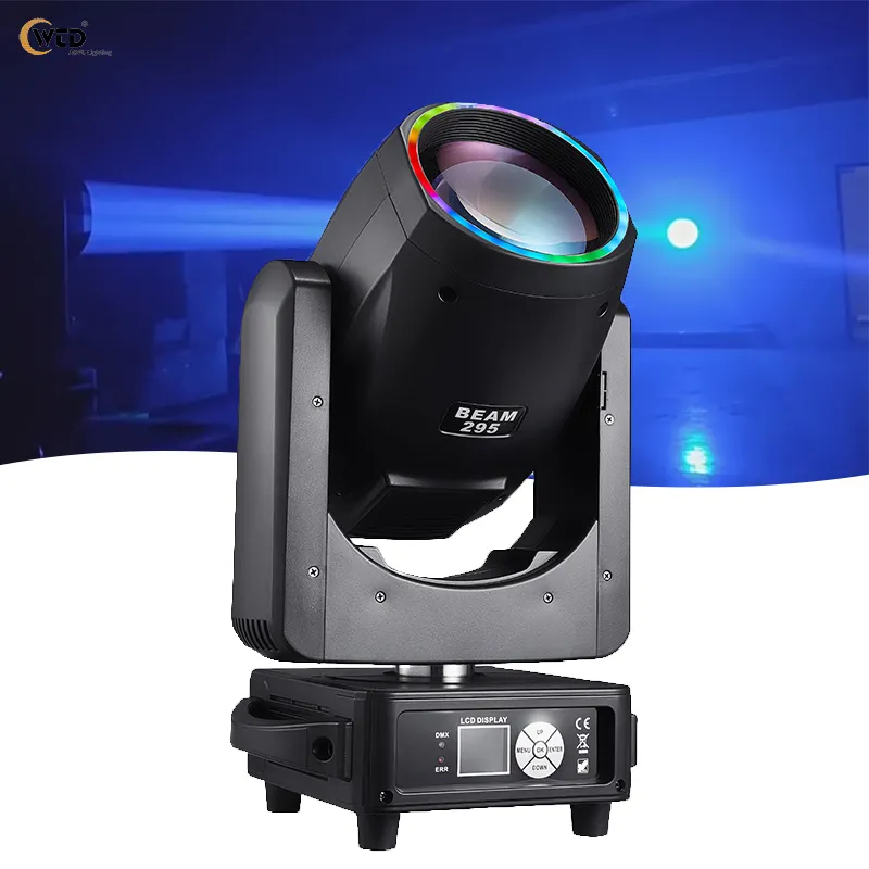 AOPU 295W Preço Stage Effect Padrão Moving Head Beam Light Sharpy Beam Light Para DJ Club Bar Festa de Casamento