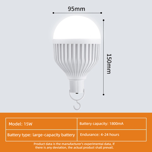 Fabrika fiyat enerji tasarrufu Lamellar E27/B22 15W 20W şarj edilebilir <span class=keywords><strong>LED</strong></span> acil durum ampuller