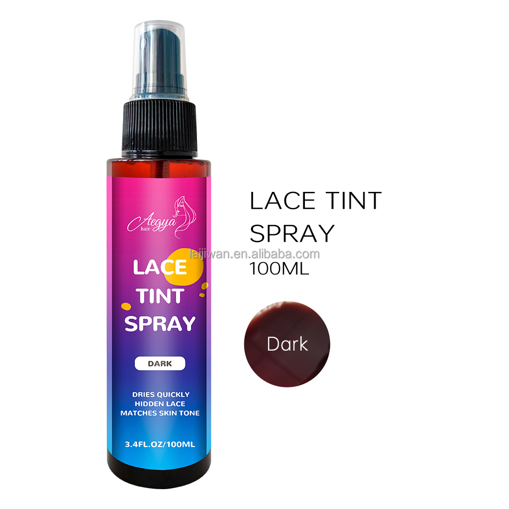 Spray teinté dentelle marron foncé
