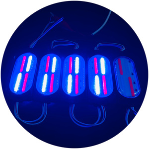 Araba kamyon motosiklet lambası Smd Led modülü otomobil parçaları motosikletler için Led modülü açık yanıp sönen Led stroboskop modülü 12v araç - Product Image 6