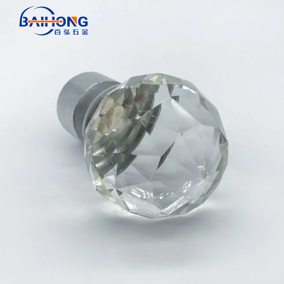 Spherical Crystal Curtain Finials Support Customization