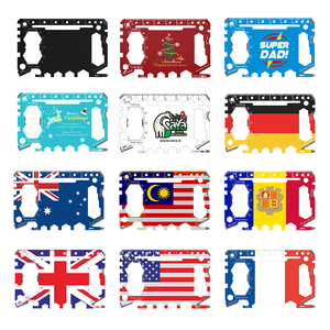 Cá nhân lưu niệm đa chức năng tùy chỉnh mở chai Kinh doanh Quà Tặng không gỉ EDC Survival công cụ thẻ tín dụng wth in logo - Product Image 5