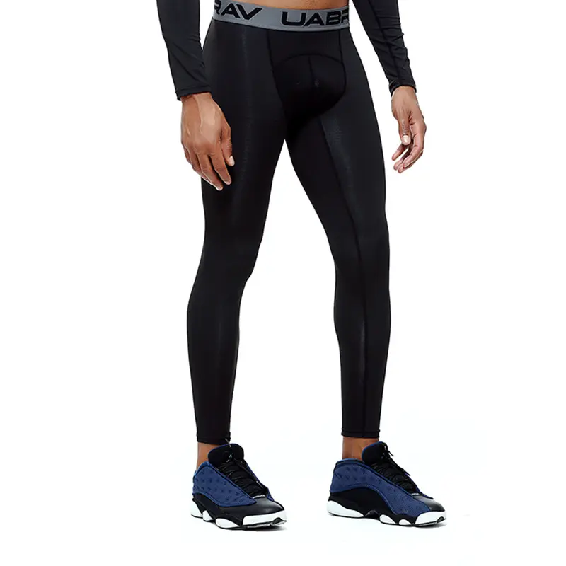 La migliore vendita di abbigliamento sportivo da uomo collant a compressione Leggings Running Training Compression Pants pantaloncini sportivi da Yoga maschili