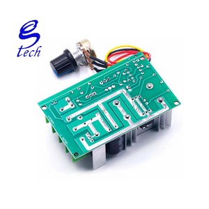 Regolatore di velocità del motore cc nuovo e originale DC 10-60V 20A regolatore di velocità del motore regolatore di controllo regolatore di potenza PWM - Product Image 3