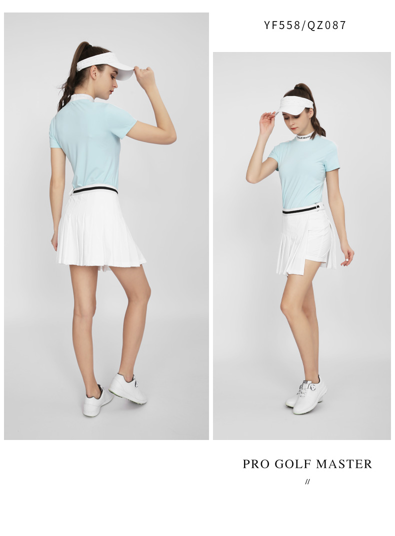 PGM YF558 Custom Short Sleeve Ladies Golf T Shirts Women Golf Shirt pgm-yf558-custom-short-sleeve-ladies-golf-t-shirts-women-golf-shirt