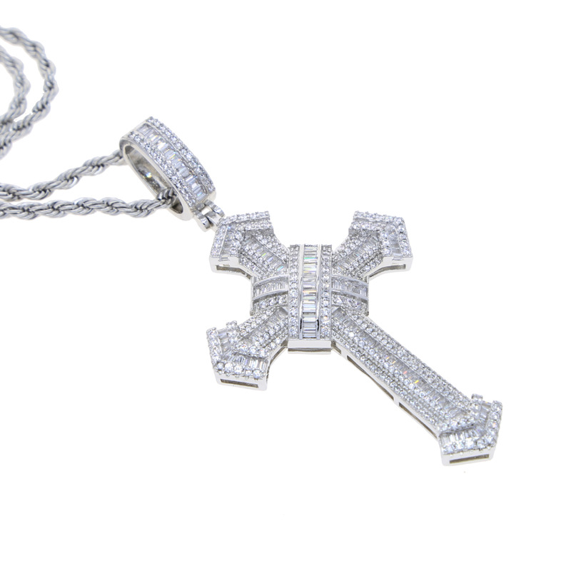 Argent avec chaîne-60 cm