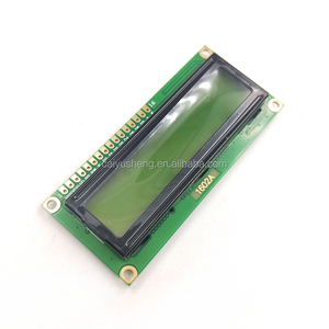 LCD1602 1602 1602a 16x2 5Vモジュールイエローグリーンスクリーンバックライト付きLCDモジュール - Product Image 1