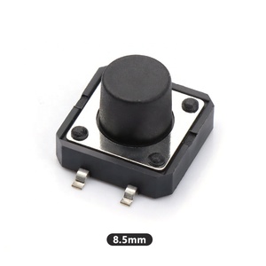 SMT-Druckknopf-Taktsc halter 12*12*8,5mm 4-polige SMD-Taktsc halter der Serie 12*12 für Leiterplatten - Product Image 1