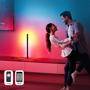 แถบไฟ LED อาร์จีบีแบบเส้นพิกเซลดิจิตอลควบคุมผ่านแอปตัวเครื่องสร้างแสงเลเซอร์ KTV สีเต็ม - Product Image 1