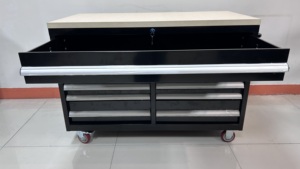 ตู้เครื่องมือกลิ้งโลหะ7ลิ้นชักรถเข็นรถเข็นรถเข็น - Product Image 2