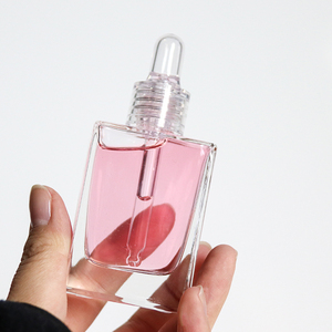 S Moon Flat Square <strong>Rectangle</strong> 15ml <strong>30ml</strong> 50ml 100ml Glass Dropper <strong>Bottles</strong> with clear Collar for Serum Essential Oil - Product Image 5