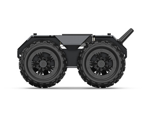 WAVE ROVER (EN) Waveshare flessibile ed espandibile 4WD Robot Mobile Chassis Raspberry Pi Car Full Metal Body Robot Car - Product Image 5