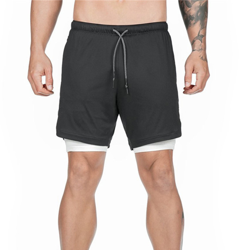 Black & White Men's Shorts