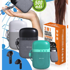 Auriculares inalámbricos de baja latencia de nuevo diseño de Venta caliente con altavoz portátil BT 5,3 para teléfono para uso en exteriores a prueba de golpes - Product Image 5
