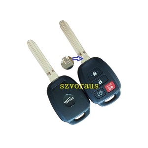 High Quality Smart Remote Car <strong>Key</strong> for <strong>Toyota</strong> 4 Button Remote <strong>Key</strong> TOY43/312.2-314.2 Mhz/<strong>H</strong> Chip Car <strong>Key</strong> Set Szvoraus Wholesale - Product Image 1