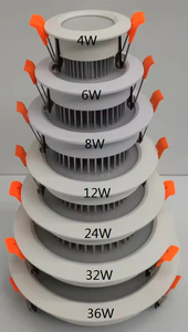 12V 24V DMX512 RGB RGBW RGBWW 5线COB 24W 36W dmx发光二极管智能筒灯发光二极管吸顶灯聚光灯 - Product Image 3