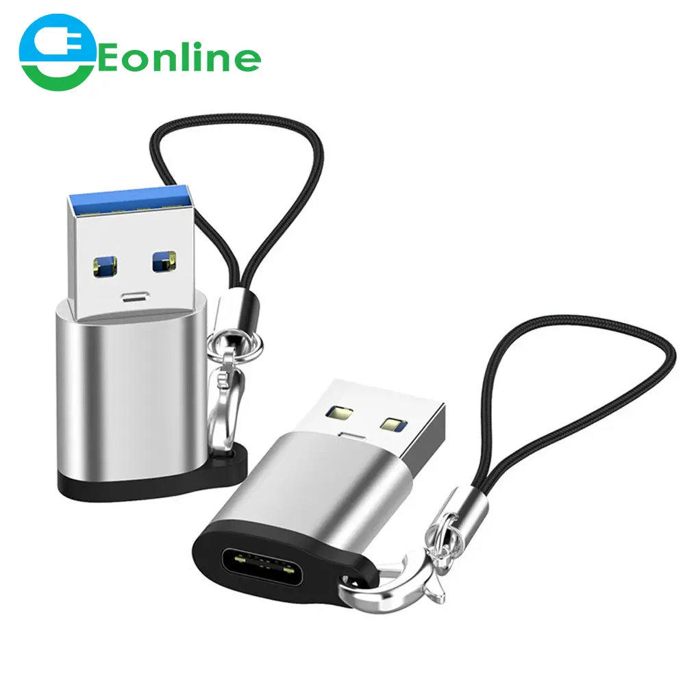 EONLINE USB 3.0 zu Typ C OTG Adapter Lade konverter Adapter Für Samsung Galaxy Xiaomi Huawei Oneplus 7t USB-C