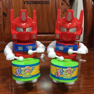 หุ่นยนต์พลาสติกไขลานแบบวินเทจหุ่นยนต์ของเล่นตกแต่งโต๊ะของขวัญ - Product Image 4