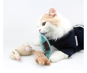 Hierba gatera interactiva de varios colores para gato, juguete de moda, Animal de peluche, fruta suave, hierba gatera rellena - Product Image 2