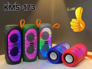 KIMISO KMS-173 Aux ลำโพงรุ่นใหม่และส่วนตัวแบบพกพา3นิ้ว Rgb ไฟ Led ลำโพง Usb ยาวเวลาทำงาน Tf ลำโพง - Product Image 5