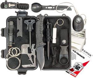 1で14 Doomsday Survival KitとSafety Alarm KeychainためEmergency Tools Pack - Product Image 1