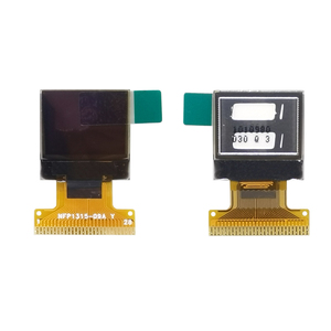 Tamaño pequeño 0,66 pulgadas 64*48 SPI I2C interfaz Mono OLED LCD módulo pantalla monocromática blanca PMOLED pantalla 28Pin SSD1315 paralelo - Product Image 4
