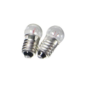 ฐานหลอดไฟแบบสกรู E10 1.5V/0.3A หลอดไส้2.4V 3.6V 3.8V 4V 4.5V 4.8V 6V 12V 0.3A 0.2A - Product Image 1