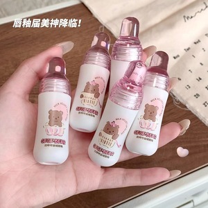 高品质可爱奶瓶唇彩不粘防水持久光滑哑光天鹅绒化妆