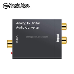 Jack de 3,5 MM para señal Coaxial de fibra óptica, convertidor de Audio Digital a analógico R / L con adaptador de corriente y Cable óptico - Product Image 3