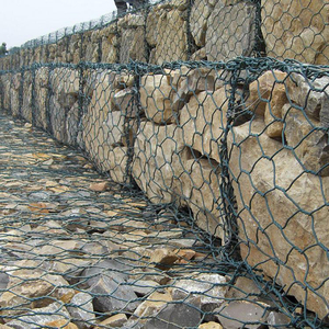 Stone Cage <strong>Net</strong> Cage Metal Iron <strong>Net</strong> Cage <strong>with</strong> 8 * 10cm <strong>Mesh</strong> Holes for Stone Installation in Rivers - Product Image 3