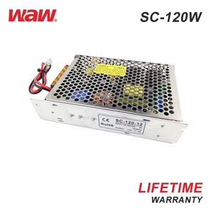 UPS SC-120-12 8A 120W 12VUPS/充电功能发光二极管开关电源输入110/220vac电池充电器输出 - Product Image 2