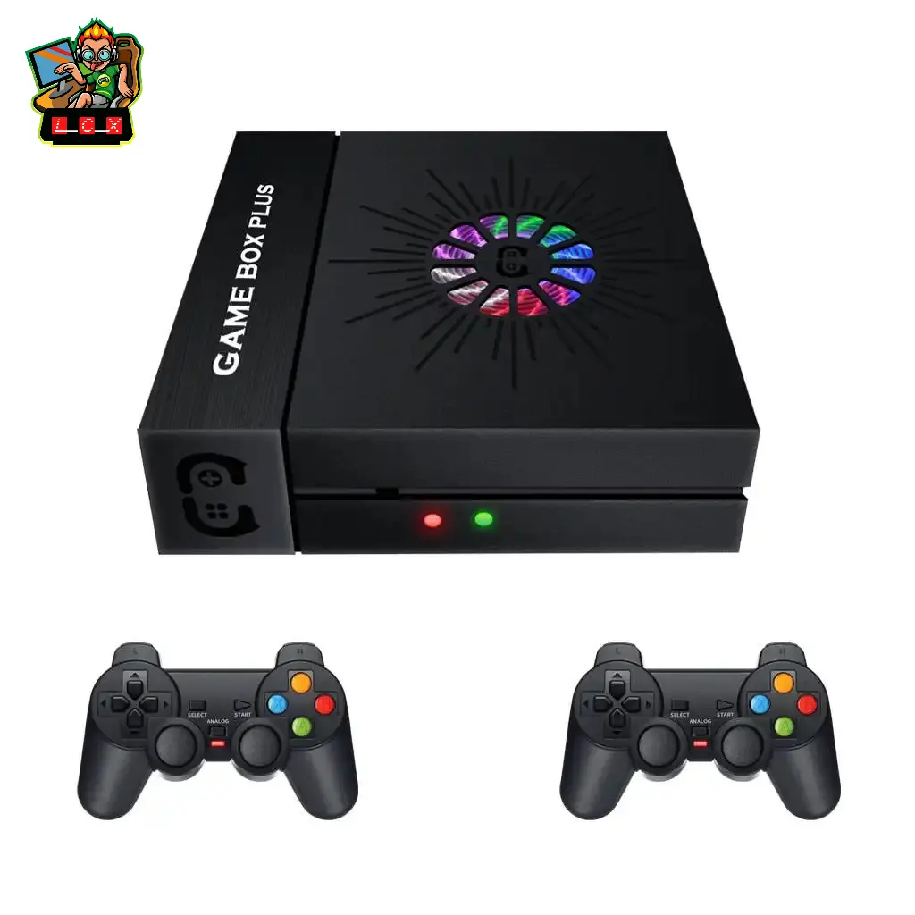 2022 new X6S 4K HD Family TV Video Game Console Wireless Magic Game Box Plus 64/128GB 10000+ Games for N64 DC PS1