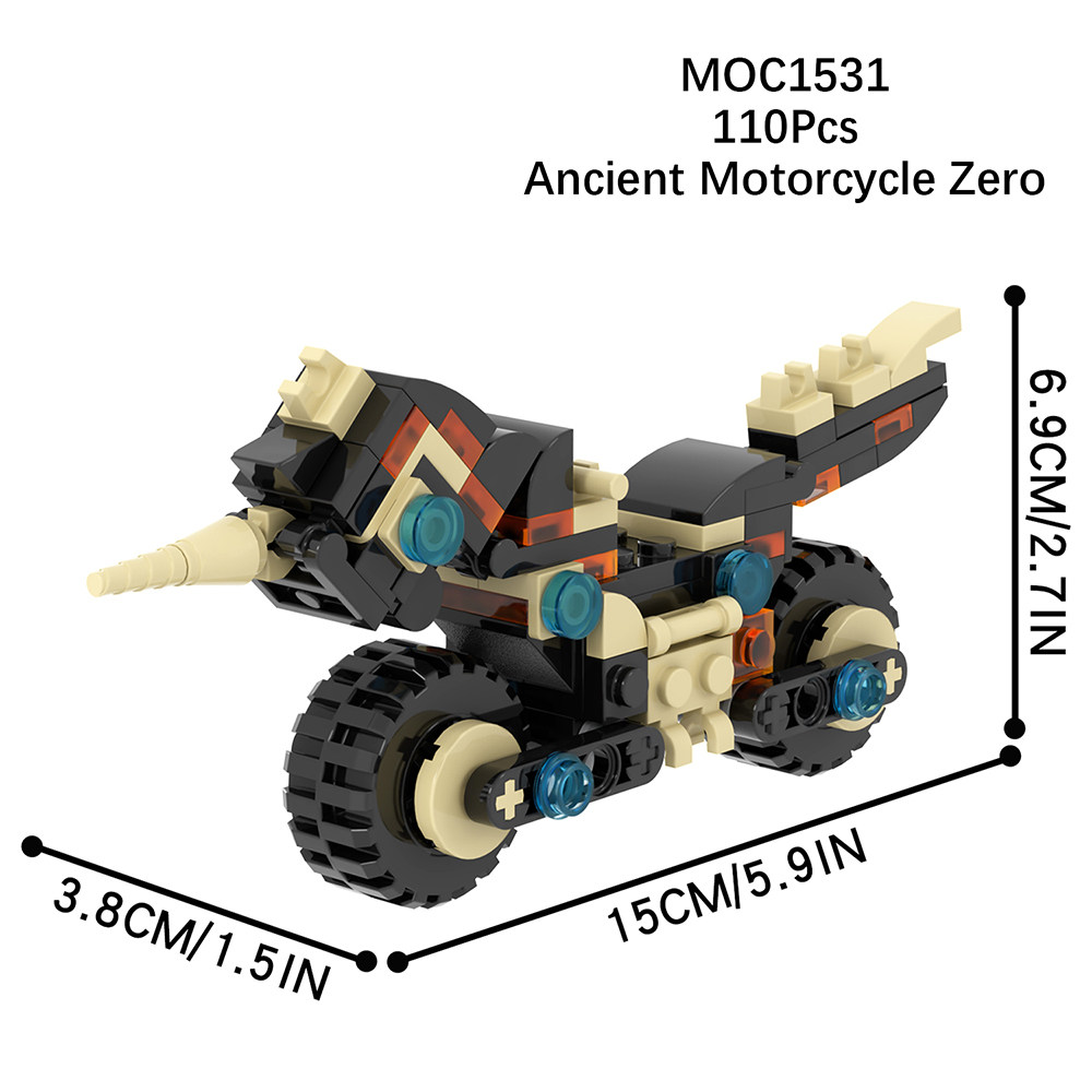 Moc1531-moto ancienne zéro