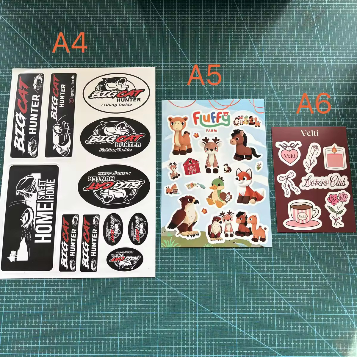 A4/A5/A6 sizes